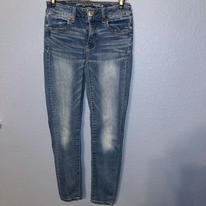 American eagle blue jeans!